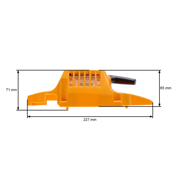 Kompletný štartér pre motorové píly Partner 350 351 351 370 390 420 McCulloch Mac 325 Mac Cat 338 MAC 3-14 XT (OEM 530049335)