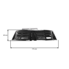 Kompletný štartér pre motory Zongshen 168FB 6,5 PS (OEM 100007365-0007)