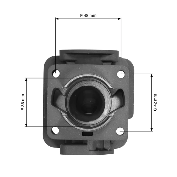 Kompletný valec s piestom 36 mm pre čínske krovinorezy a krovinorezy z hobbymarketov s motorom 32 cm3