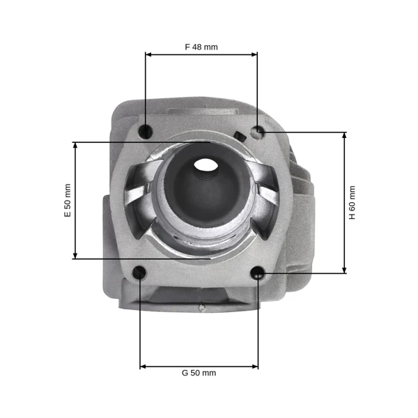 Kompletný valec s piestom pre Husqvarna 362XP 371XP 372XP 371K Jonsered 2063 2071 2163 2171 CS2163 CS2171 50 mm (OEM 503691073)