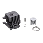 Kompletný valec s piestom pre krovinorezy Stihl FS38 FS45 FS45C FS45L FS46 FS46C FS55 HL45 SH55 SH85 FC55 HS45 BG45 34 mm (OEM 41400201202)