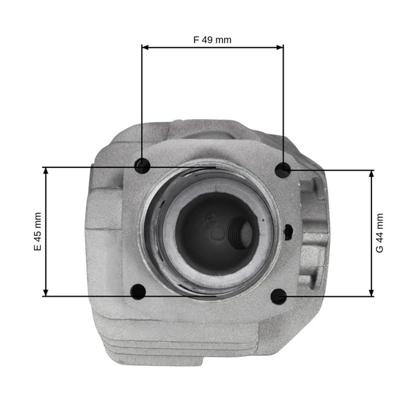 Kompletný valec s piestom pre motorové píly Husqvarna 254 45 mm (OEM 503503903)
