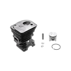 Kompletný valec s piestom pre motorové píly Husqvarna 340 345 Jonsered 2141 2145 CS2141 CS2145 40 mm (OEM 503870274)