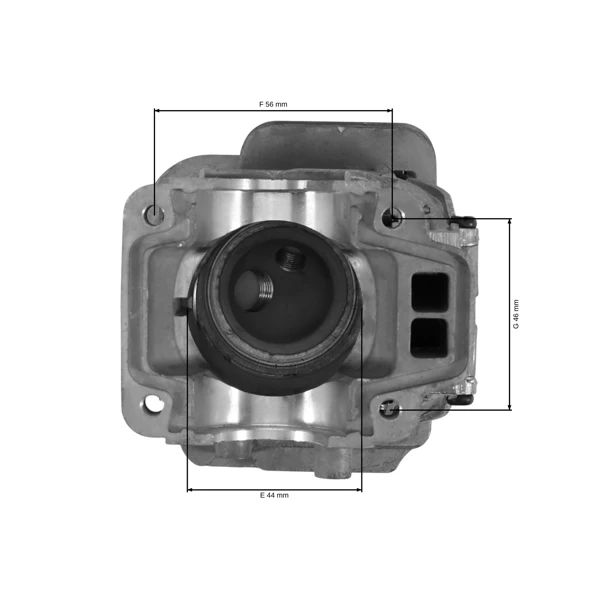 Kompletný valec s piestom pre motorové píly Husqvarna 445 445E 450 450 450 450 Rancher Jonsered CS2245 CS2250 S 44 mm (OEM 544119802)