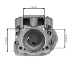 Kompletný valec s piestom pre motorové píly Husqvarna 545 545XP 550 550XP Jonsered CS2252 CS2253 (OEM 577764708 577764706)