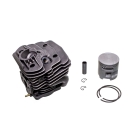Kompletný valec s piestom pre motorové píly Husqvarna 570 575 XP Nikasil 51 mm (OEM 537254102)