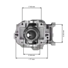 Kompletný valec s piestom pre motorové píly OLEO-MAC Oleomac 937 GS370 Efco 137 38 mm (OEM 50182005A)