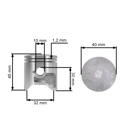 Kompletný valec s piestom pre motorové píly Partner P350 S P360 S (OEM 583838201)