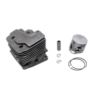 Kompletný valec s piestom pre motorové píly Stihl MS362 MS362C Nikasil 47 mm (OEM 11400201200 11400201208)