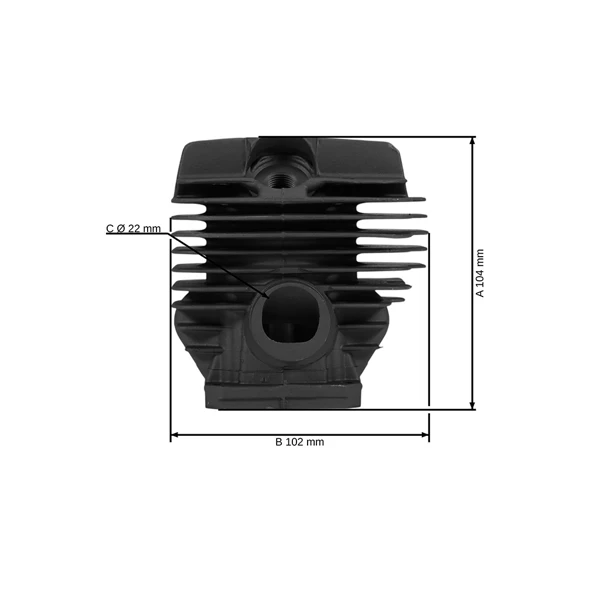 Kompletný valec s piestom pre motorové píly Stihl MS440 044 50 mm (OEM 11280201227)