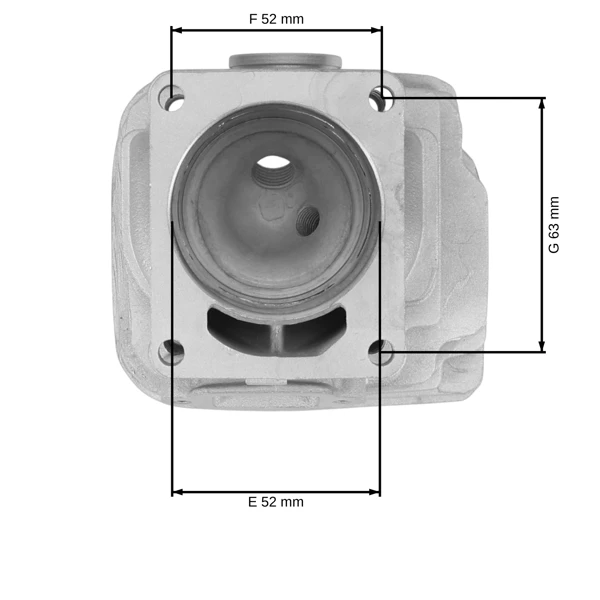 Kompletný valec s piestom pre motorové píly Stihl MS461 52 mm (OEM 11280201250)