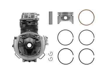 Kompletný valec s piestom pre štvortaktný motor 140F