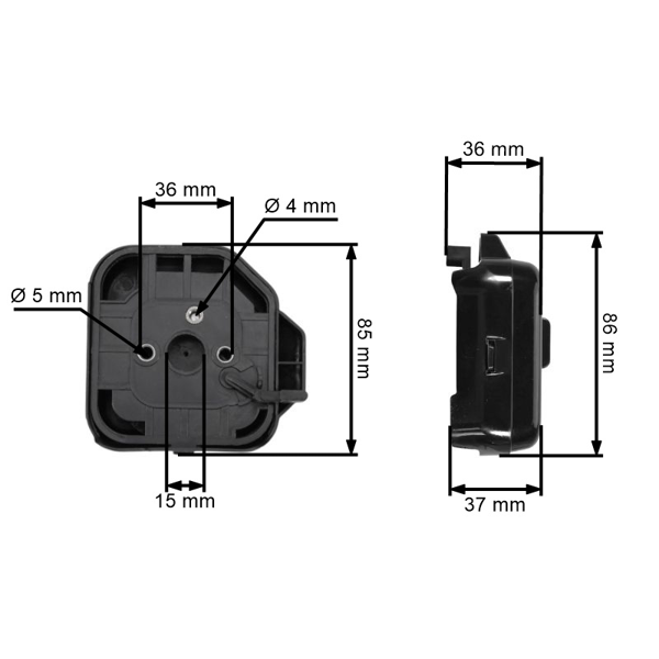 Kompletný vzduchový filter s krytom filtra pre krovinorezy čínskeho a hobbymarketu s objemom motora 26 cm3