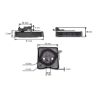 Kompletný vzduchový filter s krytom pre Čínske krovinorezy a krovinorezy z hobbymarketov s obsahom motora 43 ccm - 52 ccm