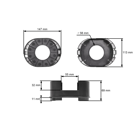 Kompletný vzduchový filter s krytom pre motory Honda GX240 GX270