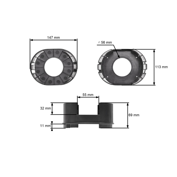 Kompletný vzduchový filter s krytom pre motory Honda GX240 GX270