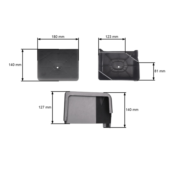 Kompletný vzduchový filter s krytom pre motory Honda GX340 GX390