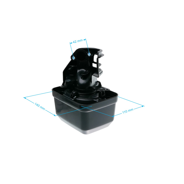 Kompletný vzduchový filter s krytom pre motory Zongshen GB200 originálný diel (OEM 100004690)