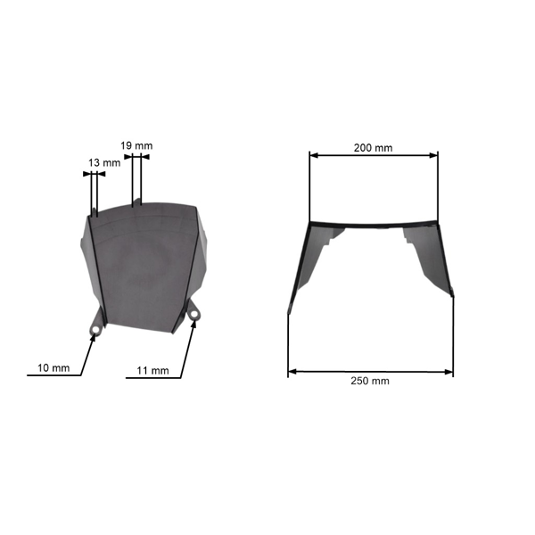 Kryt klinového remeňa pre kosačky AL-KO Alko Solo (OEM 46266401 470148)