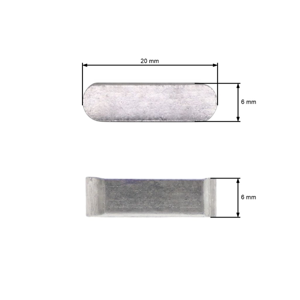 Mandrela žacieho noža pre Castel Garden XDC140 Mountfield Alpina BT84 BT98 pravá (382207205/0, 382207205/1)