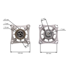 Mandrela žacieho noža pre záhradné traktory Husqvarna Jonsered Jonsered Partner McCulloch Craftsman Poulan (OEM 587126105 580796101 580854701 580856001)