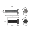 Mandrela žacieho noža pre záhradné traktory Husqvarna Jonsered Partner McCulloch Craftsman Poulan (OEM 532130794 130794)
