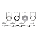 Mandrela žacieho noža pre záhradné traktory Husqvarna Jonsered Partner McCulloch Craftsman Poulan (OEM 532130794 130794)