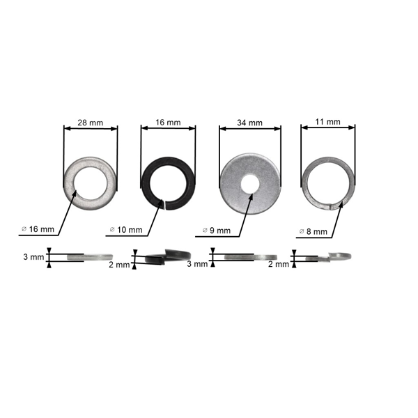Mandrela žacieho noža pre záhradné traktory Husqvarna Jonsered Partner McCulloch Craftsman Poulan (OEM 532130794 130794)