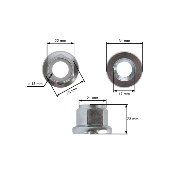 Matica mandrely pre záhradné traktory Husqvarna CT135 CT151 CTH135 CTH151 CTH172 CTH191 LT125 LT151YT155 YTH1542 (OEM 532400234)