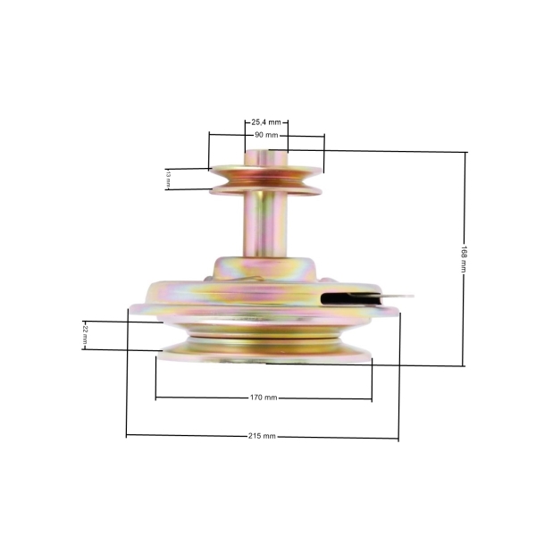 Mechanická spojka pre záhradné traktory Gutbrod Bolens Lawnflite MTD Yardman Blackline Motec Sunline (OEM 753-06346)