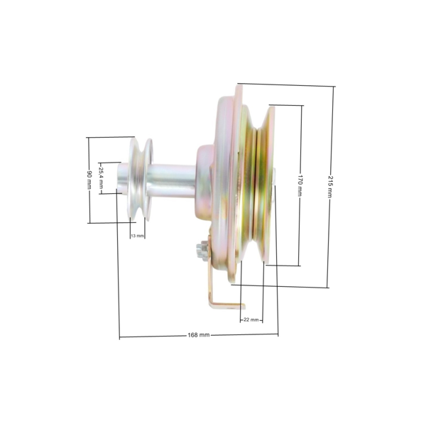 Mechanická spojka pre záhradné traktory MTD Cub Cadet Efco Wolf Garten Master Cut Gutbrod (OEM 717-04947)