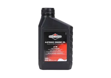 Motorový olej Briggs & Stratton 4T 0,6 L SAE 30 pre motorové kosačky traktory a ďalšiu záhradnú techniku (OEM 100005E)