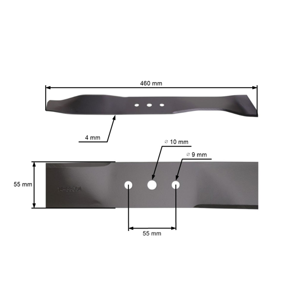 Mulčovací nôž 46 cm (18