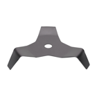Mulčovací oceľový nôž 3 zubý rozmer 305 mm x 25,4 mm x 3,0 mm pre krovinorezy a motorové vyžínače