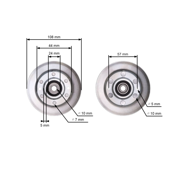 Napínacia kladka klinového remeňa pre záhradné traktory Husqvarna Partner Jonsered McCulloch Poulan Craftsman AYP (OEM 532146763 593787801 532173902 146763)