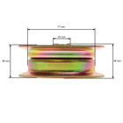 Napínacia kladka klinového remeňa pre záhradné traktory Husqvarna Partner Jonsered McCulloch Poulan Craftsman Ryobi (OEM 532173437 532165888 173437 165888)