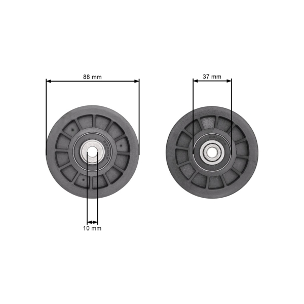 Napínacia kladka klinového remeňa pre záhradné traktory Husqvarna Partner Jonsered McCulloch Poulan Weed Eater Craftsman (OEM 532194327 194327)
