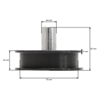 Napínacia kladka klinového remeňa pre záhradné traktory Husqvarna Partner Jonsered McCulloch Poulan Weed Eater Craftsman Ryobi (OEM 532179114 179114)