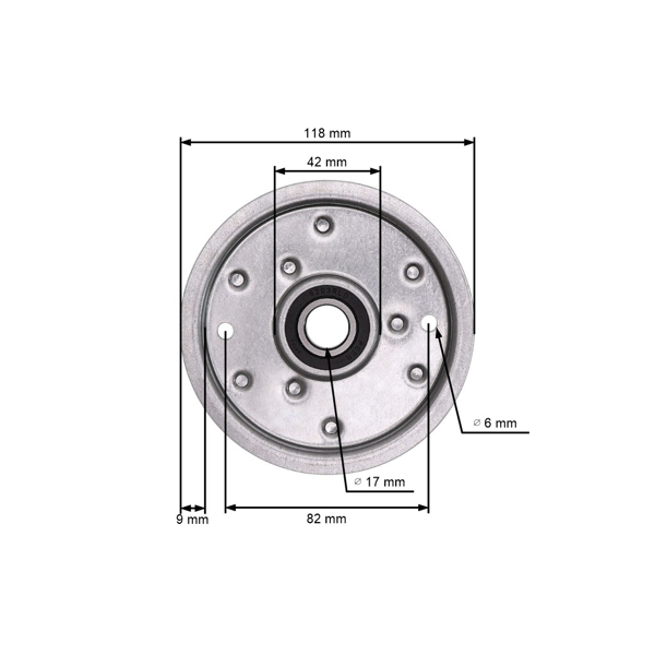 Napínacia kladka klinového remeňa pre záhradné traktory Murray (OEM 690549 91801 774089MA 690549MA)