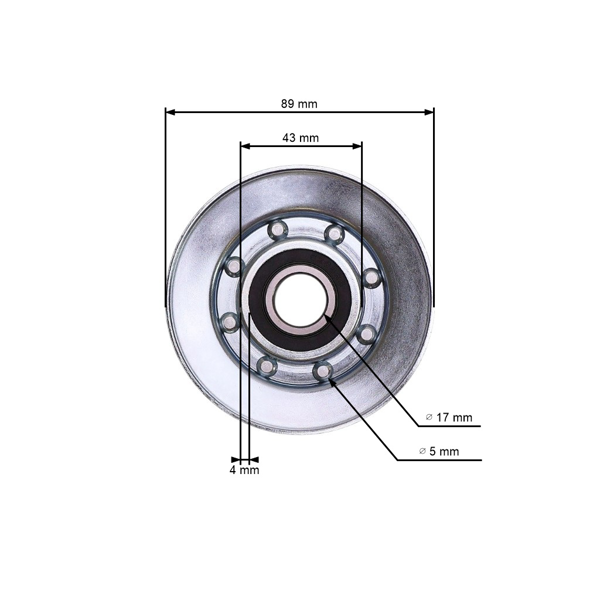 Napínacia kladka klinového remeňa pre záhradné traktory Seco Snapper (OEM V3500-3712)