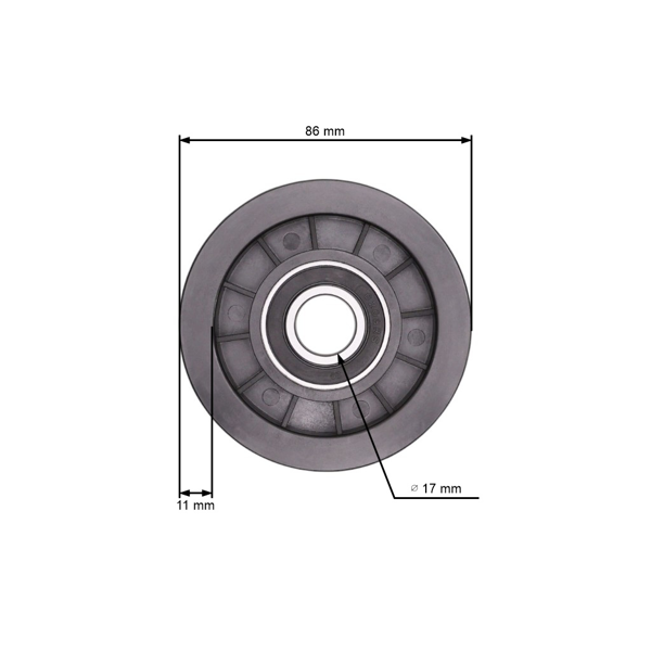 Napínacia kladka klinového remeňa pre záhradné traktory Stiga Castle Garden John Deere Murray Honda Husqvarna Cooper (OEM 25601554/0 690409MA 1136-0289-01)