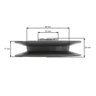 Napínacia kladka klinového remeňa pre záhradné traktory Stiga Garden Scoop (OEM 1134-9027-02 1134-9027-01 1134-2989-02 1134-2989-01 1134-0702-02 1134-1794-01)