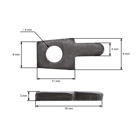 Napínak reťaze pre motorové čínske píly obsah motora 38 ccm