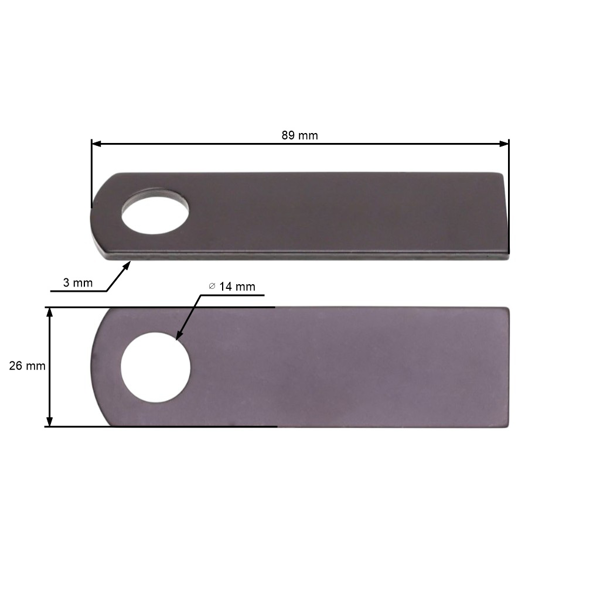 Nôž vertikutátora Weibang WB384RB WB486CRB (46R0306010/04)