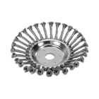 Oceľová kefa 20 cm x 25,4 mm na burinu pre krovinorezy a motorové vyžínače