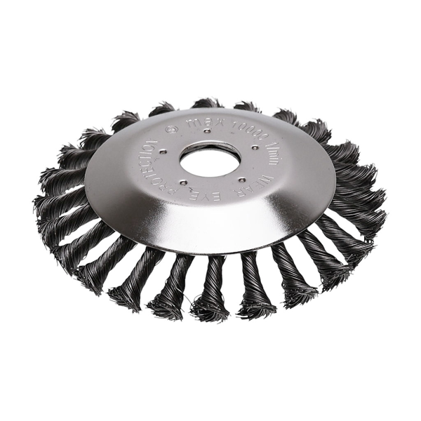 Oceľová kefa na burinu pre krovinorezy a motorové vyžínače