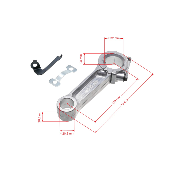 Ojnica pre motory Briggs & Stratton výkon 10,0 PS - 18,0 PS (OEM 391775)
