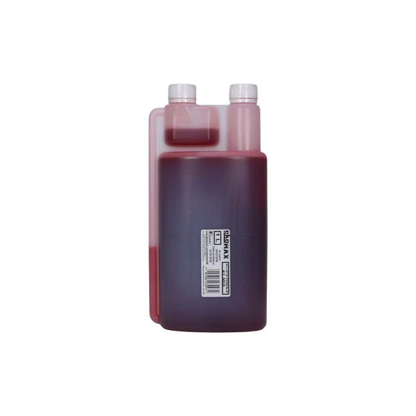 Olej Supermax 2T MIX 1,0 L červený pre motorové píly krovinorezy a ďalšiu záhradnú techniku