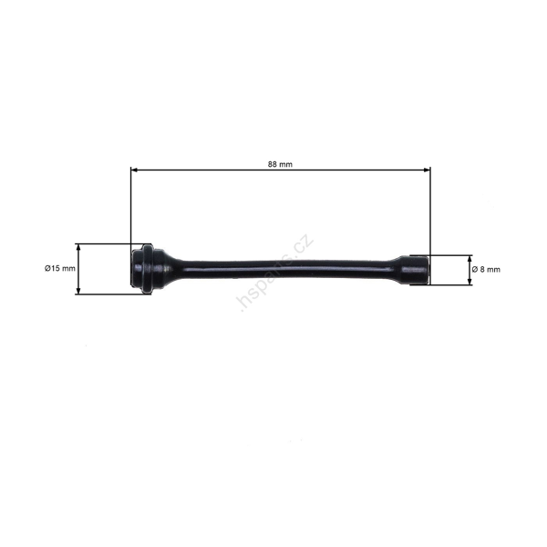 Olejová hadička pre motorové píly Husqvarna 61 66 266 268 272 281 288 394 395XP Jonsered 625 630 670 2094 (OEM 501519901)