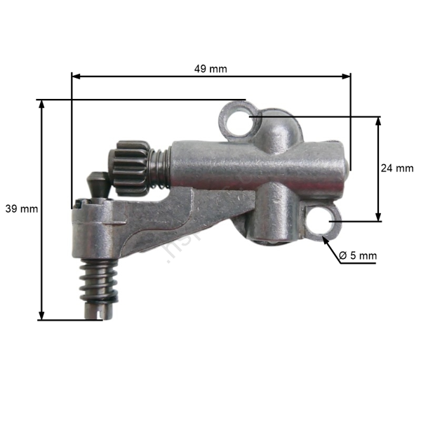 Olejové čerpadlo pre Čínske motorové píly a píly z hobbymarketov s obsahom motora 26 ccm